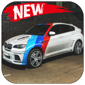 Driving BMW X6 SUV Off-Road Simulator icon