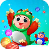 BABY DINOSAUR PUZZLE BUBBLE: BUBBLE POP STORY GAME