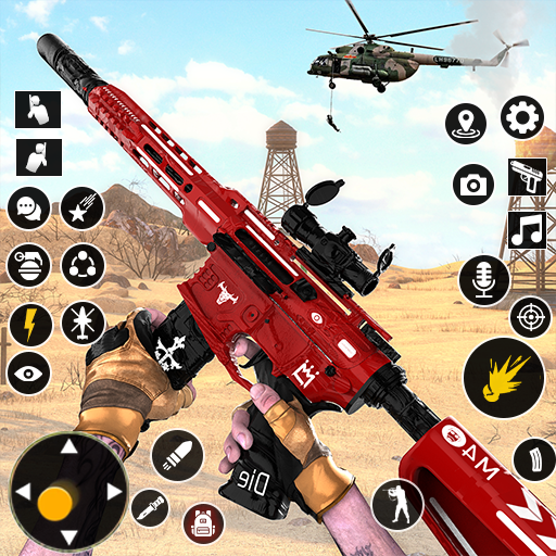 FPS battleground attack games icon