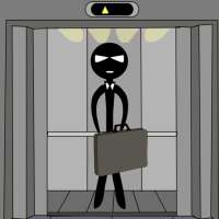 Stickman Escape Lift 2 : Funny Escape Simulation