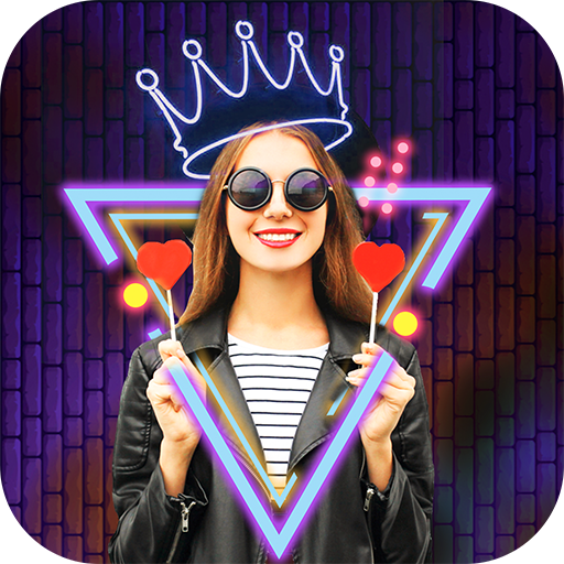 Super FX neon light video &amp; photo effect icon