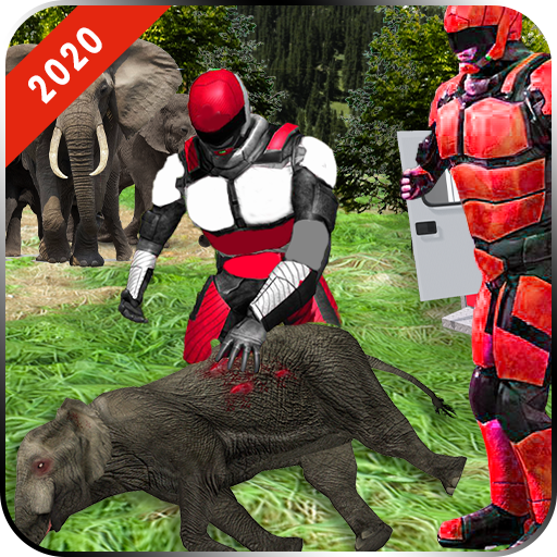 Robot Ranger Doctor Zoo Animal Rescue game 21 icon