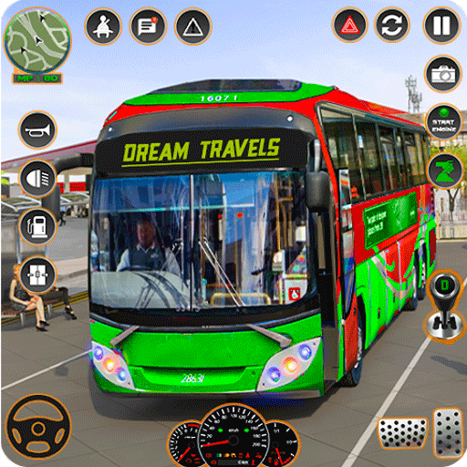 City Coach Bus Drive Simulator icon