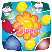 cookie crush gummy match 3 icon