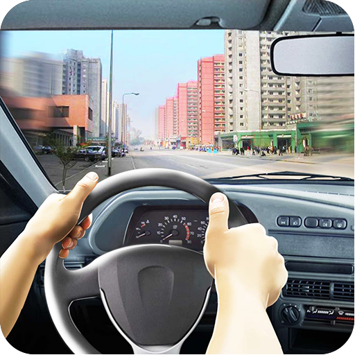 Race In City LADA TAZ 3D icon