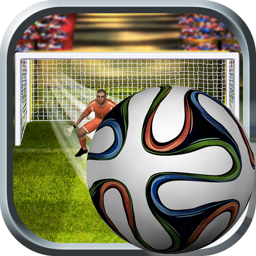 Classic driving shot ~ soccer icon