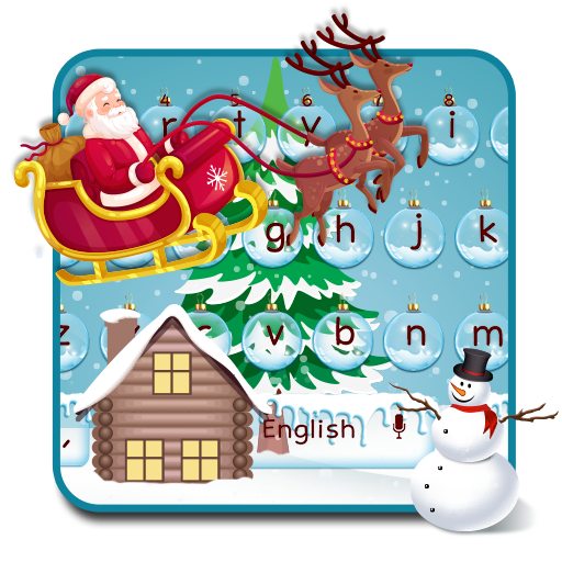Snowy Christmas Keyboard Theme icon