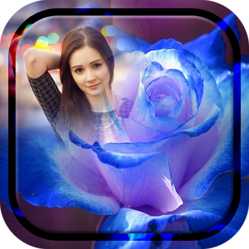 Macro Rose Photo Frame أيقونة