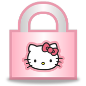 Hello Kitty Animated Lock icon