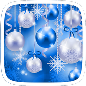 Blue Ball Christmas Theme icon