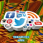 All social media in one app icon