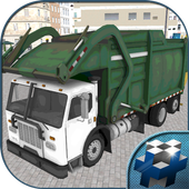 garbage truck simulator icon