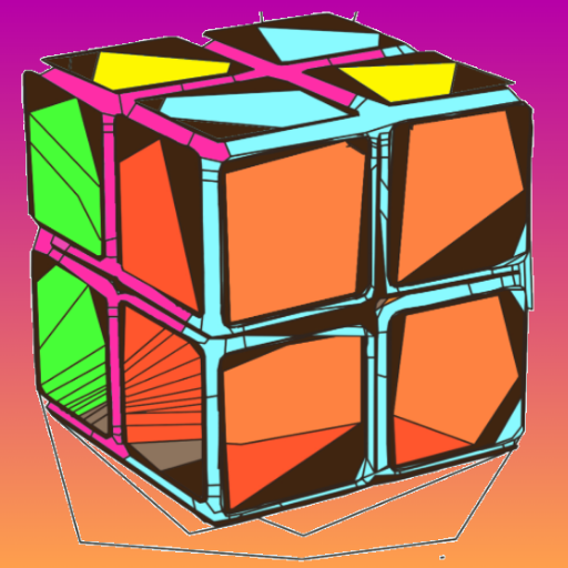 2x2 RubiX Cube Solver - Beginner Method Tutorial icon