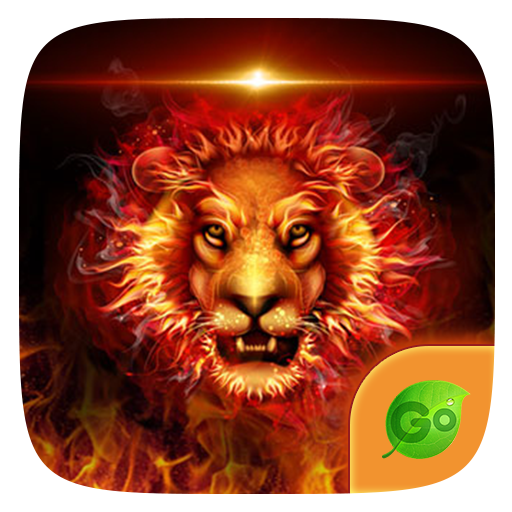 Fire Lion  GO Keyboard  Theme icon