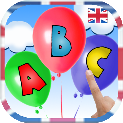 Popping bola. Belajar abjad Inggris icon