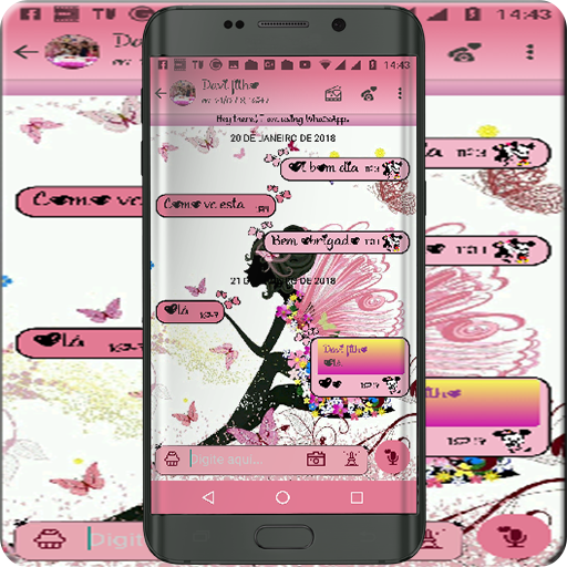 GB WA Pink Aero Terbaru icon