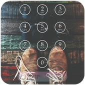 Hipster Keypad Screen Lock icon