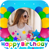 Happy Birthday Photo Frame icon