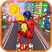 Subway Lady Bug Cat Noir Rush Jump