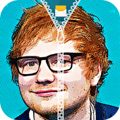Ed Sheeran Zipper Lock Screen icon