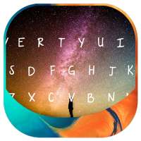 Galaxy A20 Keyboard Theme