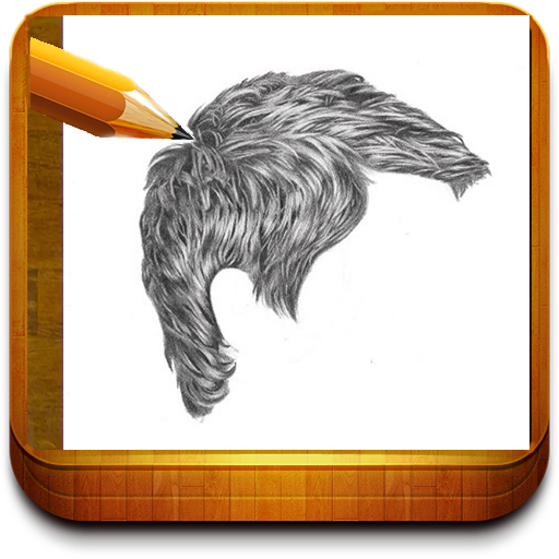 Drawing Realistic Hair style أيقونة
