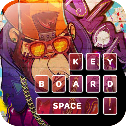 Tema Keyboard Grafiti epic Super Keren icon