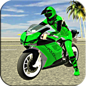 Fast Police Bike Simulator Hero Driver icon