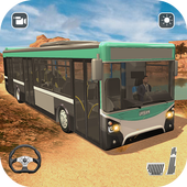 Hill Bus Driving 3D - Bus Expert Simulator 2019 icon