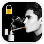 Smoke Cigarette Screen Lock icon