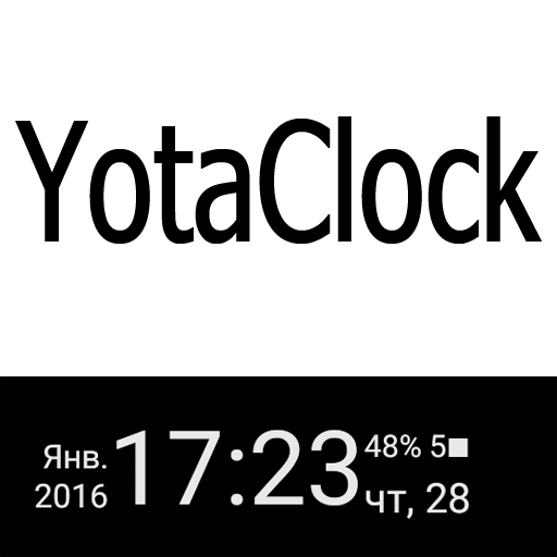 YotaClock Widget icon