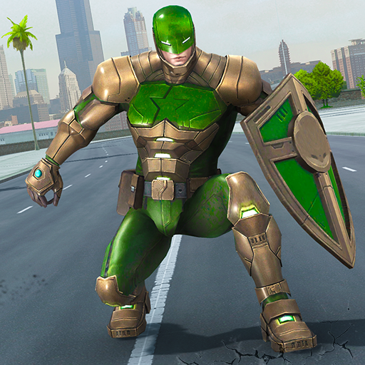 Captain Hero Fighting Game 3D icon