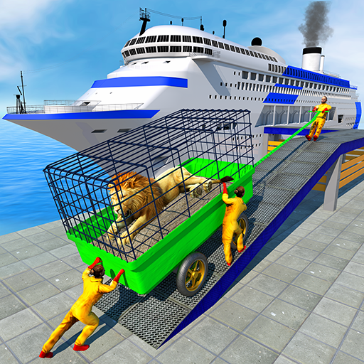 ikon Real Wild Animal Transporter Truck : Transport Sim