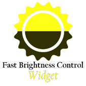 Fast Brightness Control Widget icon