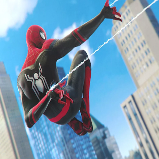 Spider Man Rope hero Fighting icon