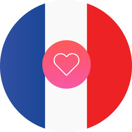 France Dating App and French Chat Free icon