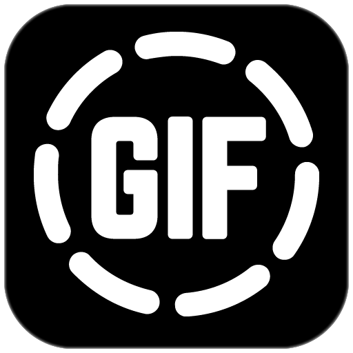 Gif Creator from video, photos and camera icon