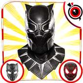 Black Panther Mask Photo Editor on 9Apps