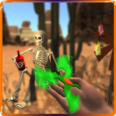 Real Bottle Shooter Fidget – Smash &amp; Flip 3D Sim icon