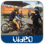 ikon Video Balap Motor Mobil Drag