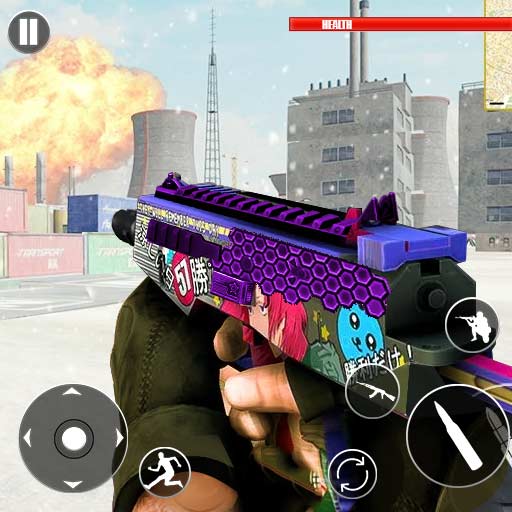 FPS Shooting Offline Gun Games icon