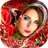 Lovely photo frames icon