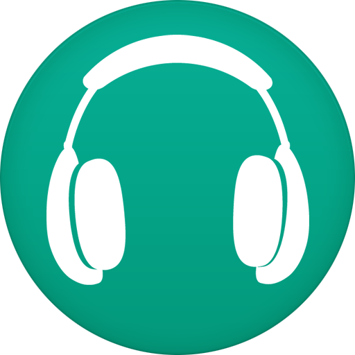 Simple music player icon