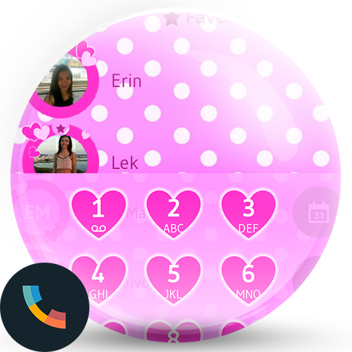 Love Hearts Dialer Theme icon