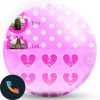 Love Hearts Dialer Theme on 9Apps