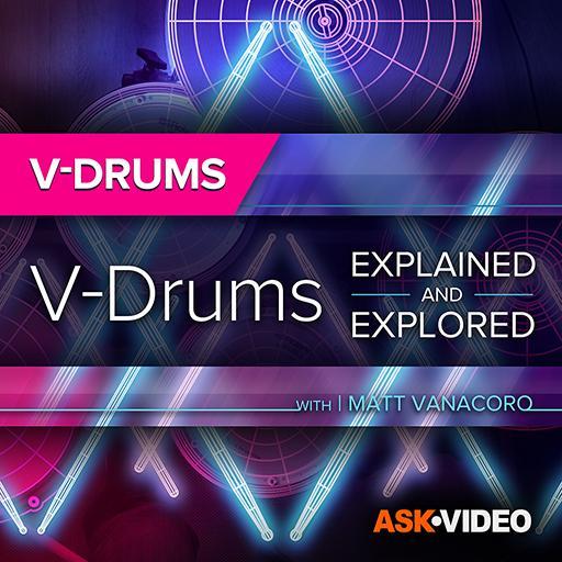 V-Drums Explained Course For Roland By Ask.Video icon