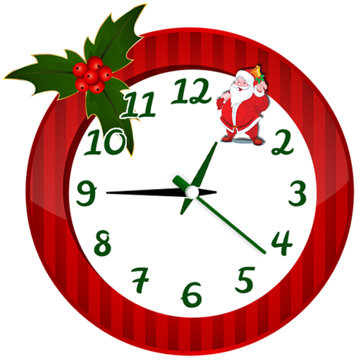 Christmas Time clock live wallpaper icon