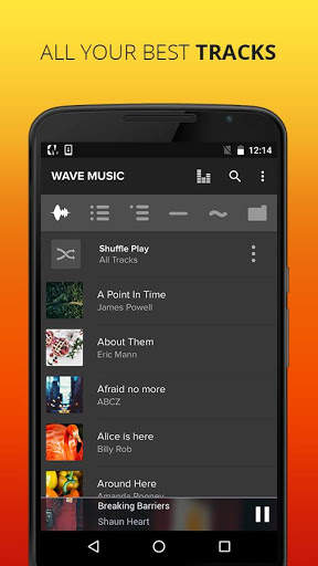 Wave Music Player   Visualizer screenshot 3