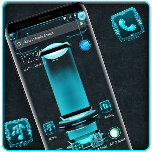 Mechanical Future APUS Launcher theme icon