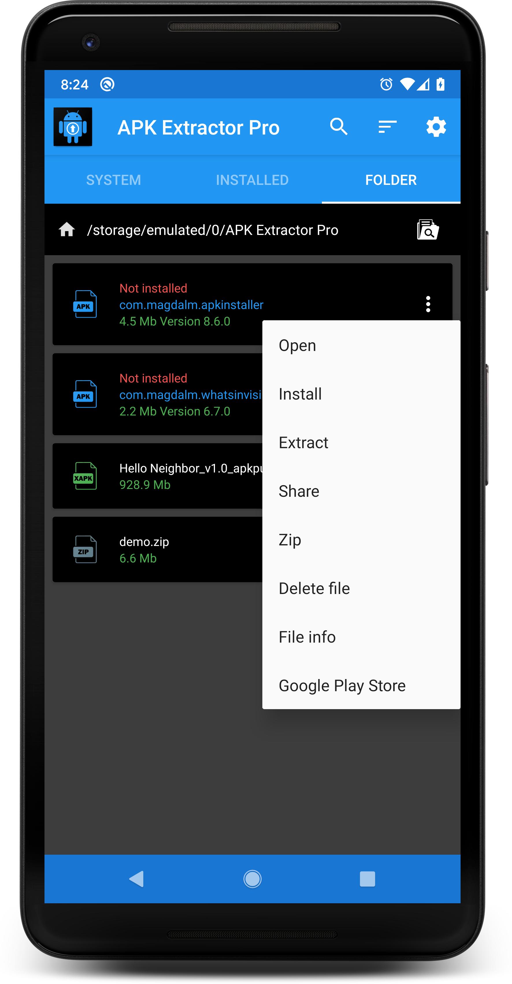 APK EXTRACTOR PRO screenshot 4